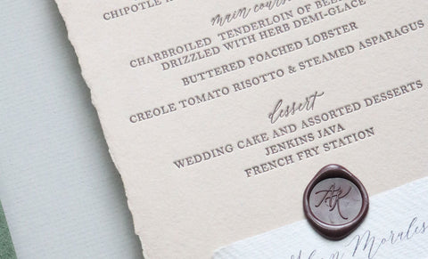 Letterpress Printing on Handmade Paper: Design Tips & File Prep