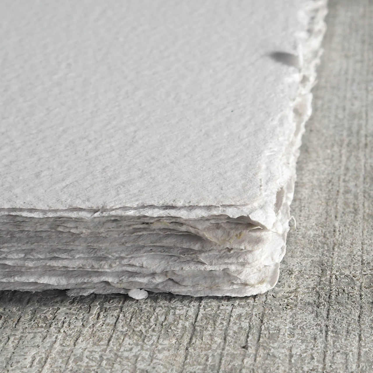 Timecard - Handmade Deckled Paper – Porridge Papers